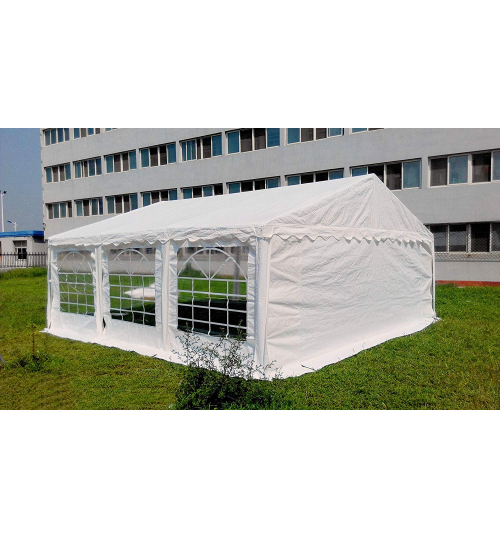 American Phoenix Canopy Tent foot Large White Party Tent Gazebo Canopy Commercial Fair Shelter Car Shelter Wedding Events Party Heavy Duty Tent- (White, 20x20)