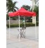 American Phoenix Multicolor Canopy Tent 5x5 Feet Party Tent [White Frame] Gazebo Canopy Commercial Fair Shelter Car Shelter Wedding Party Easily Pop Up