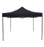 OTLIVE Canopy Tent with 420D Waterproof Top Portable Pop Up Tents for Outdoor Events Wedding Parties (10x10, Black)