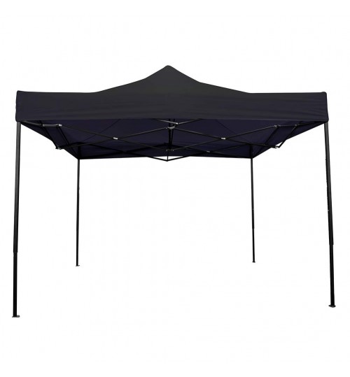 OTLIVE Canopy Tent with 420D Waterproof Top Portable Pop Up Tents for Outdoor Events Wedding Parties (10x10, Black)